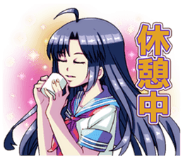 Detective high school girls sticker #12287729