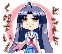 Detective high school girls sticker #12287730