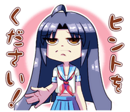 Detective high school girls sticker #12287730