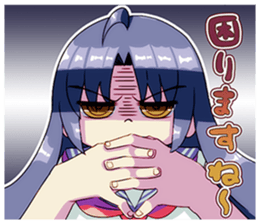 Detective high school girls sticker #12287736