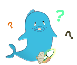 Dolphins, our sweet idle in summer! sticker #12287847