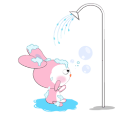 Mischievous Pink Rabbit sticker #12288155