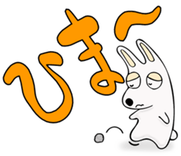 Usagi & Deka-moji Sticker sticker #12288451