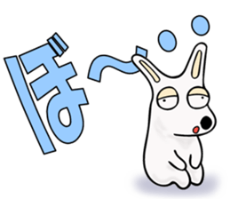 Usagi & Deka-moji Sticker sticker #12288454