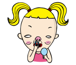 Ethereal girl sticker #12288794