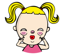 Ethereal girl sticker #12288808