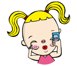 Ethereal girl sticker #12288809