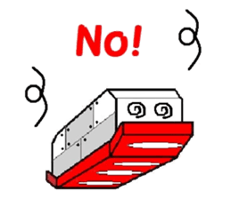 sushi robot sticker #12289151