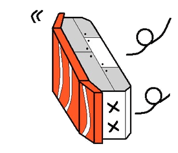 sushi robot sticker #12289165