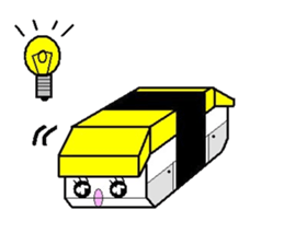 sushi robot sticker #12289167