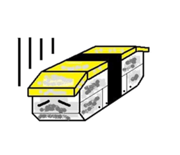 sushi robot sticker #12289171