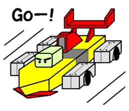 sushi robot sticker #12289173