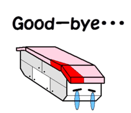 sushi robot sticker #12289183