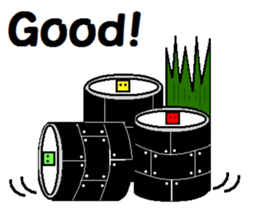 sushi robot sticker #12289205