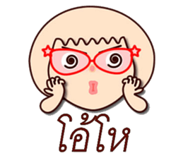 Eyeglasses sticker #12289715