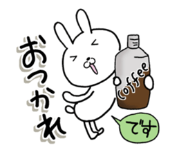 The rabbit which is a good feeling sticker #12290542