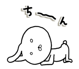 The rabbit which is a good feeling sticker #12290567