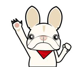 french bulldog01 sticker #12290757