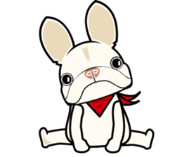 french bulldog01 sticker #12290770