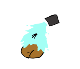 Taro potato sticker #12291584