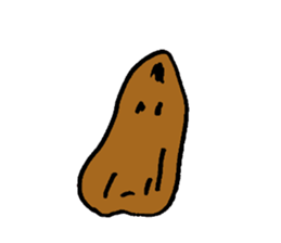 Taro potato sticker #12291585