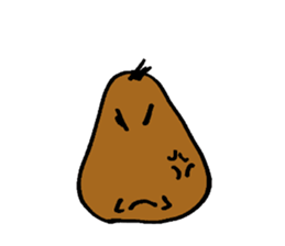 Taro potato sticker #12291600