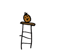 Taro potato sticker #12291614