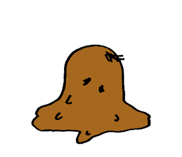 Taro potato sticker #12291619