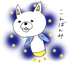 Daily summer of white Chihuahua sticker #12291673