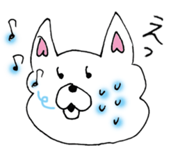 Daily summer of white Chihuahua sticker #12291681