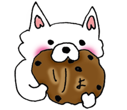 Daily summer of white Chihuahua sticker #12291683