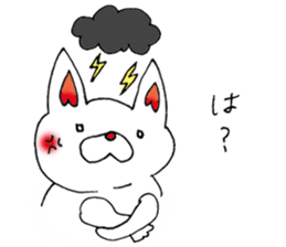 Daily summer of white Chihuahua sticker #12291696