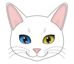 CAT FACE ! sticker #12291715