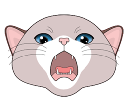 CAT FACE ! sticker #12291717