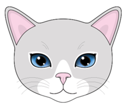 CAT FACE ! sticker #12291730