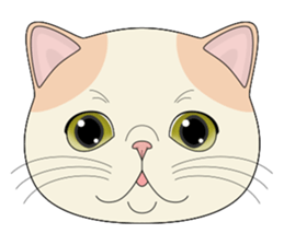 CAT FACE ! sticker #12291731