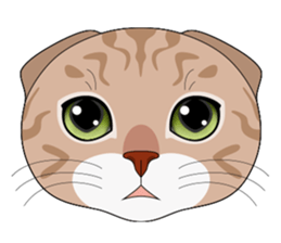 CAT FACE ! sticker #12291739