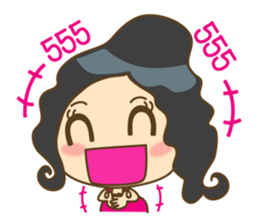 Nong Chompoo cute girl sticker #12291943