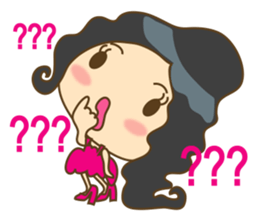 Nong Chompoo cute girl sticker #12291945