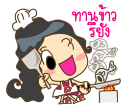 Nong Chompoo cute girl sticker #12291955