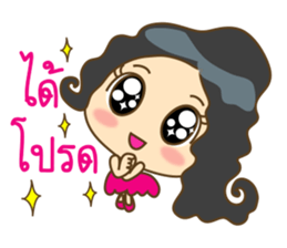 Nong Chompoo cute girl sticker #12291957