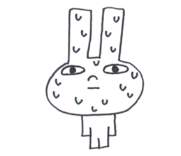 USAGI OISHII 1 sticker #12292108