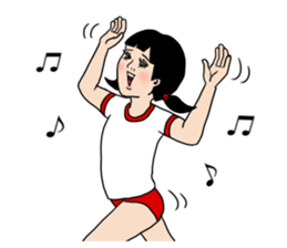 Daily life volleyball sticker #12292180