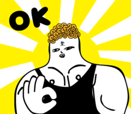 God of the happiness of the boy Yamato sticker #12292244