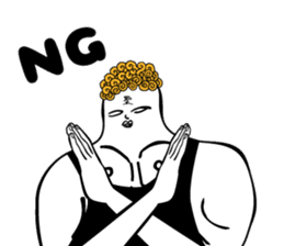 God of the happiness of the boy Yamato sticker #12292245