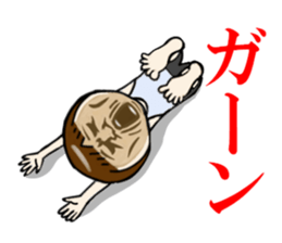 Casual yoga girl sticker #12292353