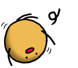 Sticker of the amiable character sticker #12292903