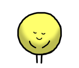 Sticker of the amiable character sticker #12292908