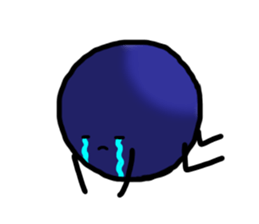 Sticker of the amiable character sticker #12292910