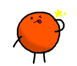 Sticker of the amiable character sticker #12292911